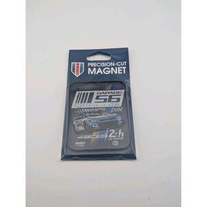 Wincraft Nascar Garage 56 Le Mans 2023 Camaro‎ Blue Car Hood Magnet Ornament New